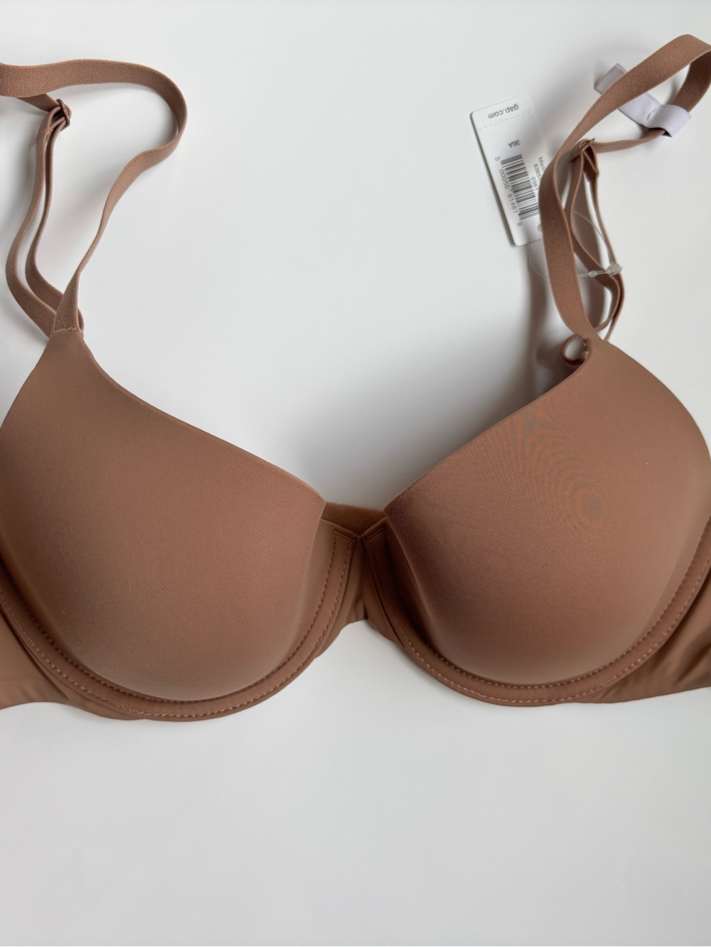 Gap Body T-Shirt Bra in Tan - Lightly Molded Support